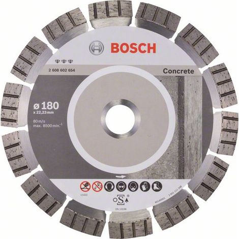 Bosch PRO Concrete Diamanttrennscheibe 180 x 22,23 mm - 2608602654 (1/5)