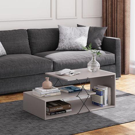Couchtisch Nario, Cashmere, 100 x 50 cm, Vicco