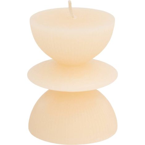 Candela decorativa homy rotonda, altezza 9 cm - Atmosphera créateur d'intérieur (1/3)