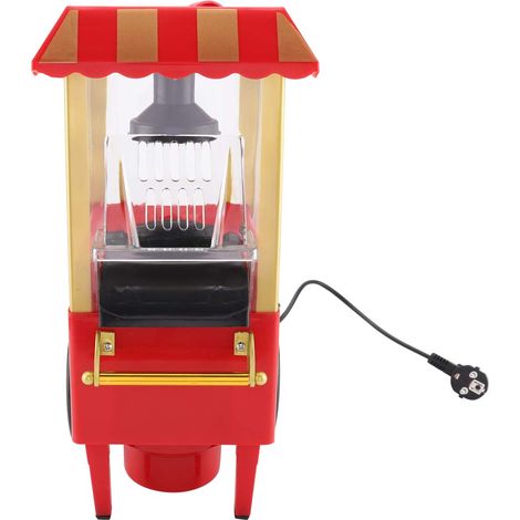 Machine à pop-corn électrique compacte à air chaud, idéale pour la maison et les fêtes (prise UE 220-240 V). (1/5)