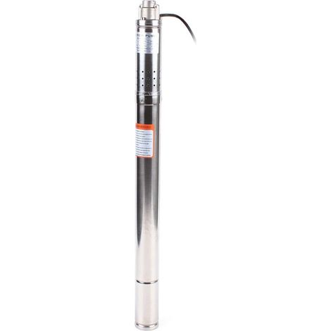 2-Zoll-Tiefbrunnenpumpe (220 V), sandgeeignet, automatisch tauchfähig, 370 W, für den Hausgebrauch, 1000 l/h