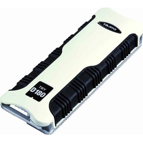 Tajima – Râpe combinée pour cloisons sèches – Tetra Teeth anti-bourre – Double action – Récupération de poussière dans la poignée