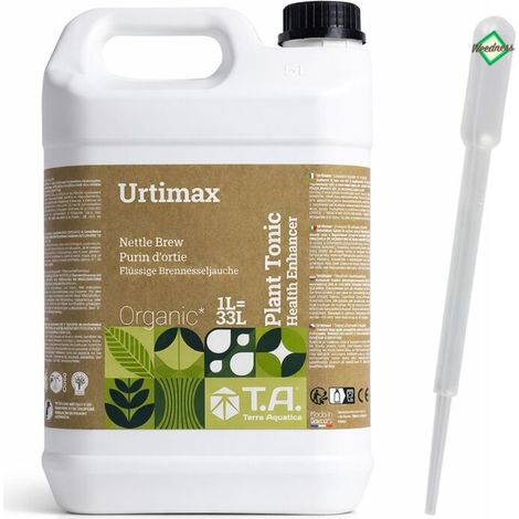 T.A. Urtimax 5 Liter Brennnessel Extrakt Pflanzenstärkung Pflanzenpflege Naturdünger (1/4)
