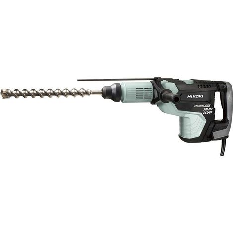 Hikoki – Perforateur burineur SDSMax 52mm 1500W 15,5J – Force de frappe 15,5J – Pour béton armé – Coffret avec accessoires – DH52MAWSZ