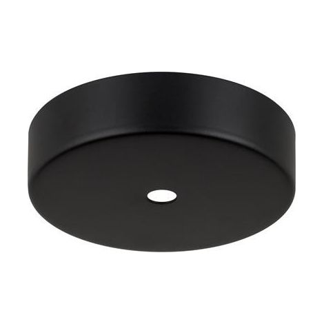 Luminaire bailey rosace en métal métal noir 10 cm 3,3 cm (1/3)