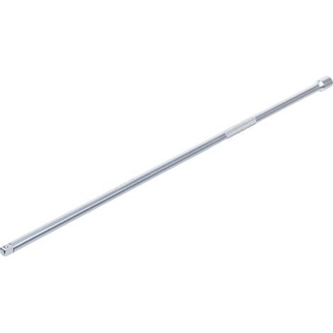 6.3mm Square Male Extension Cable, Matte Chrome Finish, 380mm, for Automotive Mechanics (1/5)