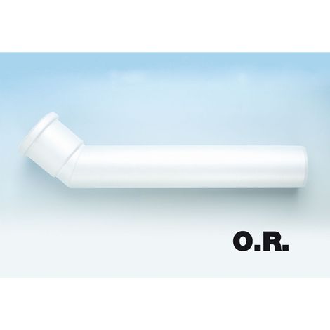 PROLUNGA JOLLY CURVA 45  ° DIAM. 40X225- Diam. 40 x 225 mm- LIRA