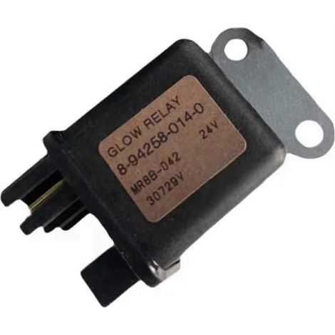 Relais de préchauffage de qualité pour pelle hydraulique 24 V (compatible 4BD1 et 6BD1) (1/5)