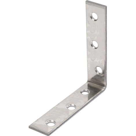 Équerre de chaise acier inoxydable 60 x 60 x 16 mm kit de 50 (1/5)
