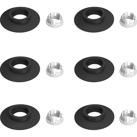 Lot de 6 joints et clips de rechange pour robinets de chasse d'eau Ideal Standard Armitage Shanks SV01967-JBMEDIA (1/4)