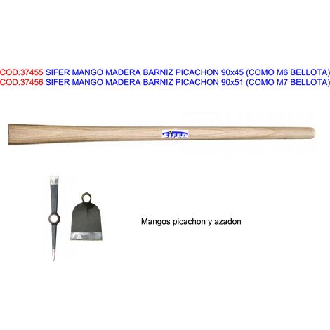 SIFER sifer mango madera barniz picachon 90x51 (como m7 bellota)