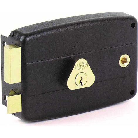 Serrure monopoint applique CISA 50 mm gauche Cylindre triangulaire 3005016000 (1/2)