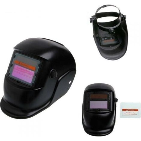 MASCHERA PER SALDATURE OSCURANTE CASCO LCD REGOLABILE AUTOSCURANTE
