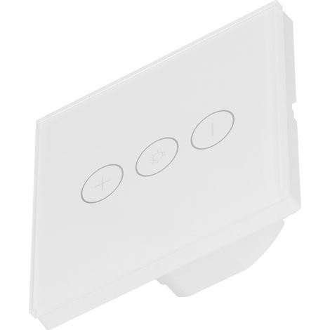 Intelligenter WLAN-Lichtschalter mit Sprachsteuerung, 3-fach einstellbar, Typ 86, EU-Haushaltsstecker 100–240 V AC (1/5)