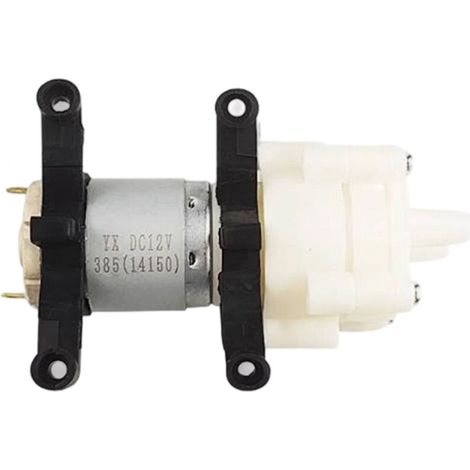 DC 12V Water Pump Self Priming Diaphragm Sump Pump for Home 385 Motor PVC Bracket 3 Meter Lift (1/4)