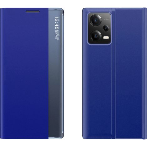 Neue Schutzhülle mit Klappe und Ständer für Xiaomi Redmi Note 12 Pro+, blau (1/5)