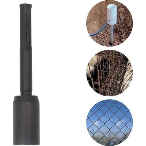 Marteau Percuteur Électrique 30mm pour Béton, Outil de Démolition avec Tête à 5 Picots SDS-MAX - KZQ (1/5)