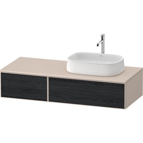 Duravit Zencha Konsolenwaschtischunterbau, 1300x550mm, 2 Auszüge, (1/2)