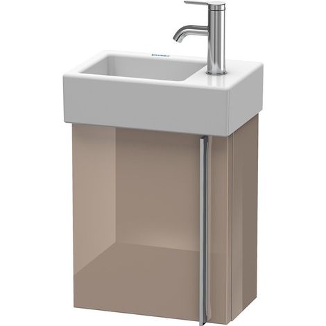 VERO AIR mobile lavabo 436x364x211mm apertura sinistra cappuccino lucido