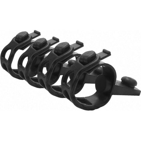 4Pcs Sangle Caoutchouc Fixation Phare Moto Support Guidon Bracket pour XCW EXCF FC250 2005 (1/5)