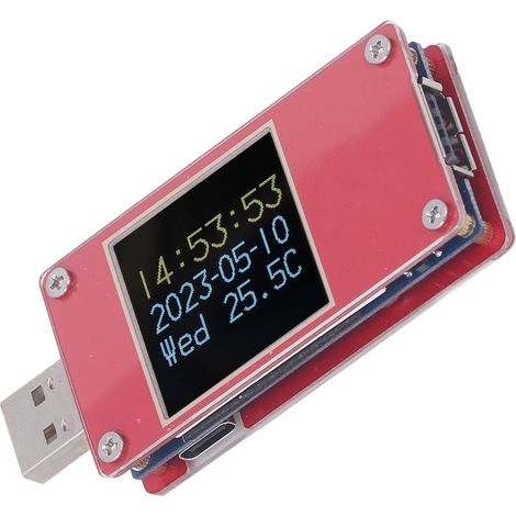 KT001 Testeur USB PD Acier Inoxydable Charge Rapide Détecteur MFi Déclencheur PD Voltmètre pour Téléphone Batterie Externe (1/5)
