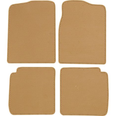 Tappetini dedicati in EVA a nido d'ape beige per Suzuki Vitara I SUV 5 porte dal 1990 al 2000. (1/5)