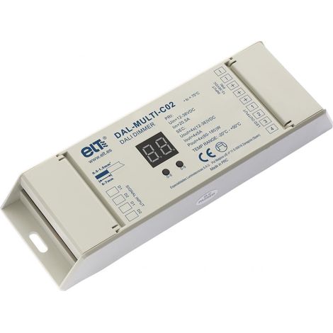 Mantra Controlador 4 canales con regulación Dali TENSION CONSTANTE, TIRAS LED STRIPS (1/2)