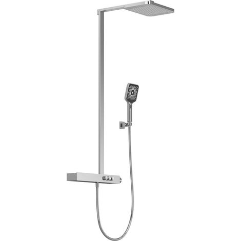 Steinberg Serie 390 sistema de ducha, termostato, 3 consumidores,