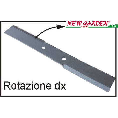 Klinge Rechtslauf ORIGINAL INTERMAC Rasenmäher RM115 Serie 07U150.38