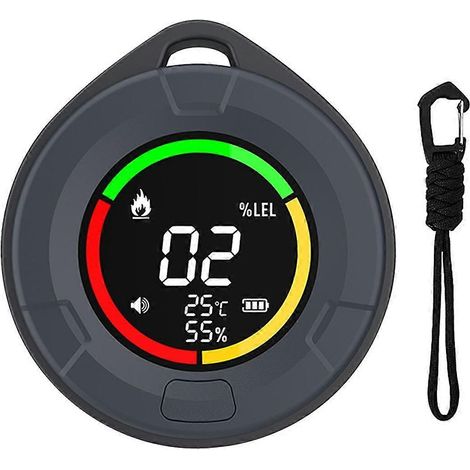 Filiyano-Détecteur de gaz combustible, alarme de gaz combustible, détecteur de température et d'humidité, analyseur de qualité de l'air domestique (1/5)
