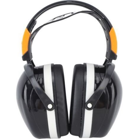 Casques Anti-Bruit Extensibles pour Tonte Jardin - Protection Auditive Confortable pour Sommeil et Tir - Noir et Blanc -