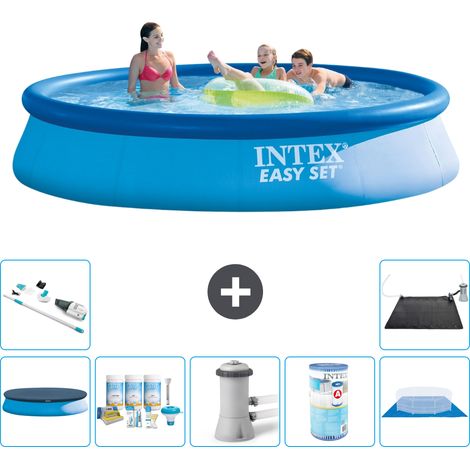Intex Piscine Easy Set Ronde - 396x84 cm - 8-pièces S30725 (1/5)