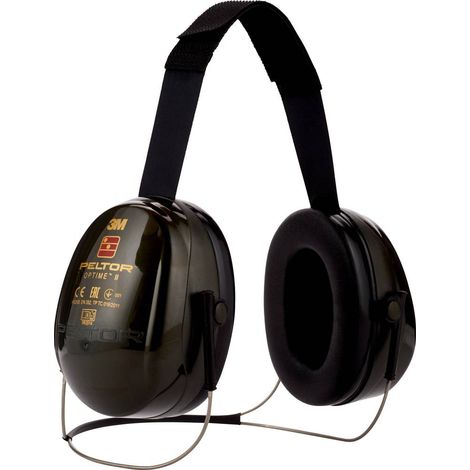 3M H520B-408-GQ Cuffie Protettive, 31 dB, Verde