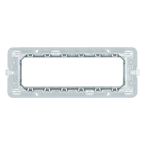 Mapam serie elettrica Frutti Compatibili serie Bticino Matix - JOY Supporto 6 Moduli