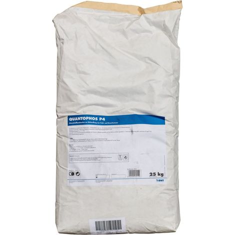 BWT Dosierwirkstoff Quantophos P4 Pulver 25kg, für Medotronic P und Medomat FP, Härtebereich 4, 18014