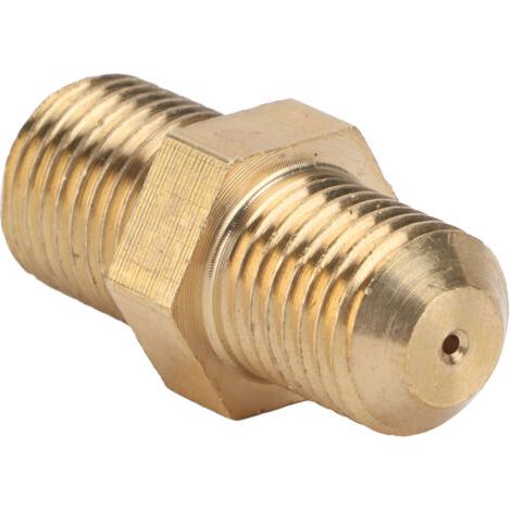 Adaptateur d'alimentation en Huile, Laiton de Restriction d'Huile de la Prévention des Fuites d'Huile AN4 pour des Accessoires de Voiture. (1/5)