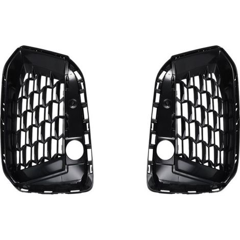 One pair of 51118747847 and 51118747848 are suitable for the front grille air intake trim panels of BMW 5 Series. (1/5)