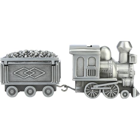Children Money Saving Bank Retro Train Model Coin Saving Money Box for Table Decoration