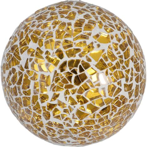 Boules décoratives en mosaïque de verre - Décoration intérieure - Centre de table (1/5)