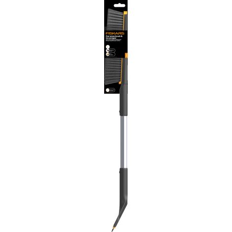 Fiskars - Plus Car Snow Brush & Ice Scraper Long