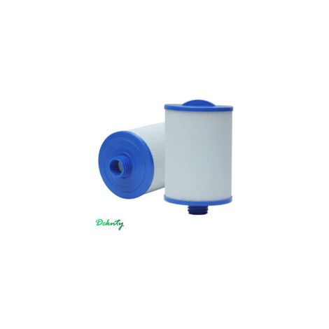 Confezione da 2 cartucce filtro per idromassaggio Pleatco Pww50, filtro di ricambio per idromassaggio Unicel 6ch-940, idromassaggio per spa - Crezuo (1/4)