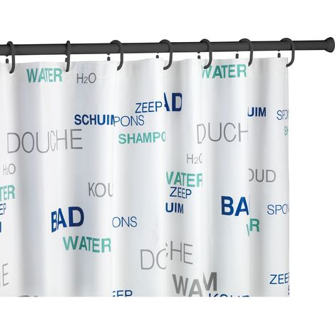 Barre de douche télescopique en aluminium grande dimension (1/2)