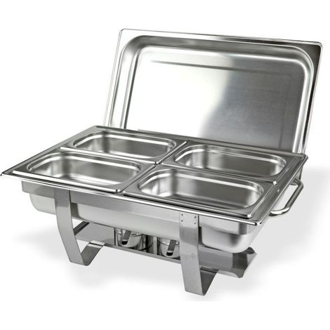 Chauffe-plat Gastro - Réchaud 4 bacs