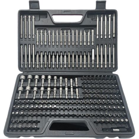 Coffret de 208 tournevis de précision pour la réparation à domicile avec boîte de rangement portable (1/5)