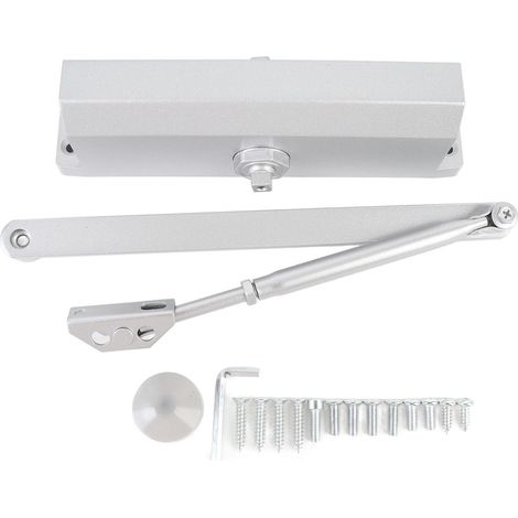 Ferme-porte automatique robuste avec amortisseur hydraulique pour portes de 80 à 110 kg et de 1000 à 1600 mm de largeur (1/5)
