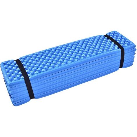 Esterilla de espuma plegable e impermeable para acampar, hacer senderismo y practicar yoga. (1/5)