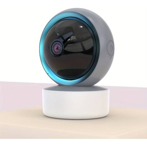 Intelligente WLAN-Heimkamera – 360°-Drehung, HD-Infrarot-Nachtsicht, Zwei-Wege-Sprachkommunikation und Fernbedienung per Mobiltelefon