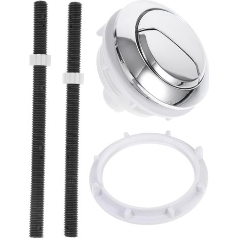 Bouton Poussoir Wc Double chasse d’eau, 48x57 Mm (1/5)