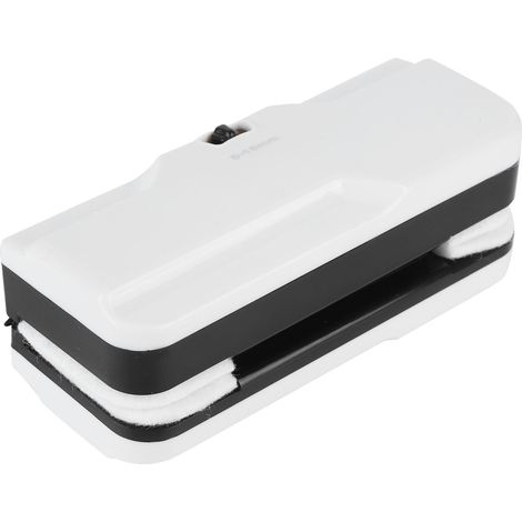 Nettoyeur de vitres magnétique réglable double face, outil de nettoyage pour la maison et le bureau (blanc) (1/5)