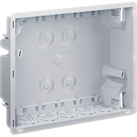 Scatola per cartongesso per centralino da incasso pablo style sty sic 12 car bocchiotti b04924